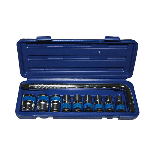 10 -st -station metrische socket set (1/2 